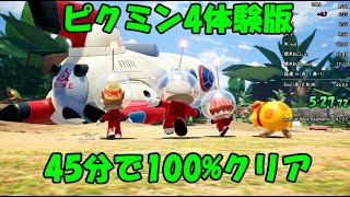 ひだまりの庭100%RTA 45:19 | ピクミン4 体験版 - YouTube