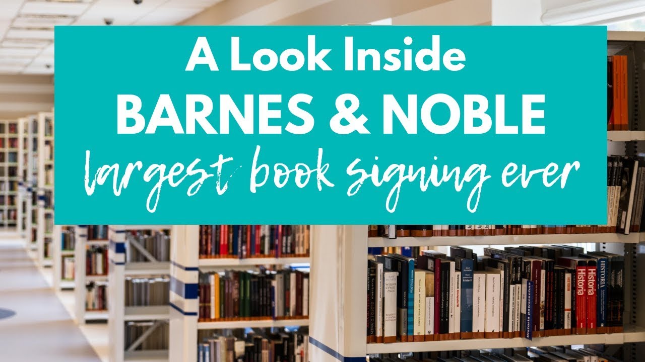 Barnes Noble Largest Book Signing Ever Youtube