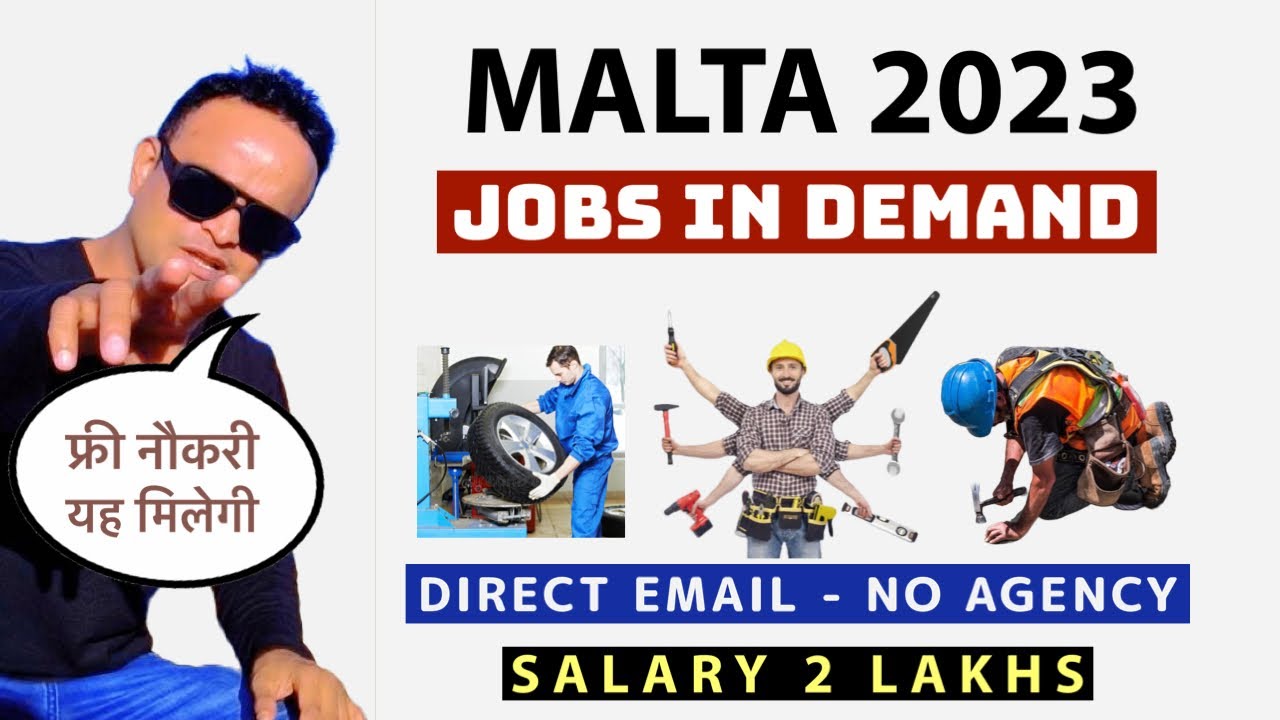 Malta Jobs in Demand 2023 Maintenance Technician/Tyre Fitter/Labour
