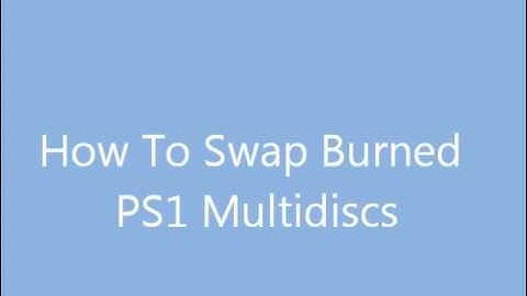 How to change to disk 2 on Chrono Cross ps1 backup