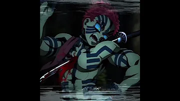 Angry Akaza Demon Slayer MONTAGEM COMA Akaza Kny Fyp For You Coma Montagem 