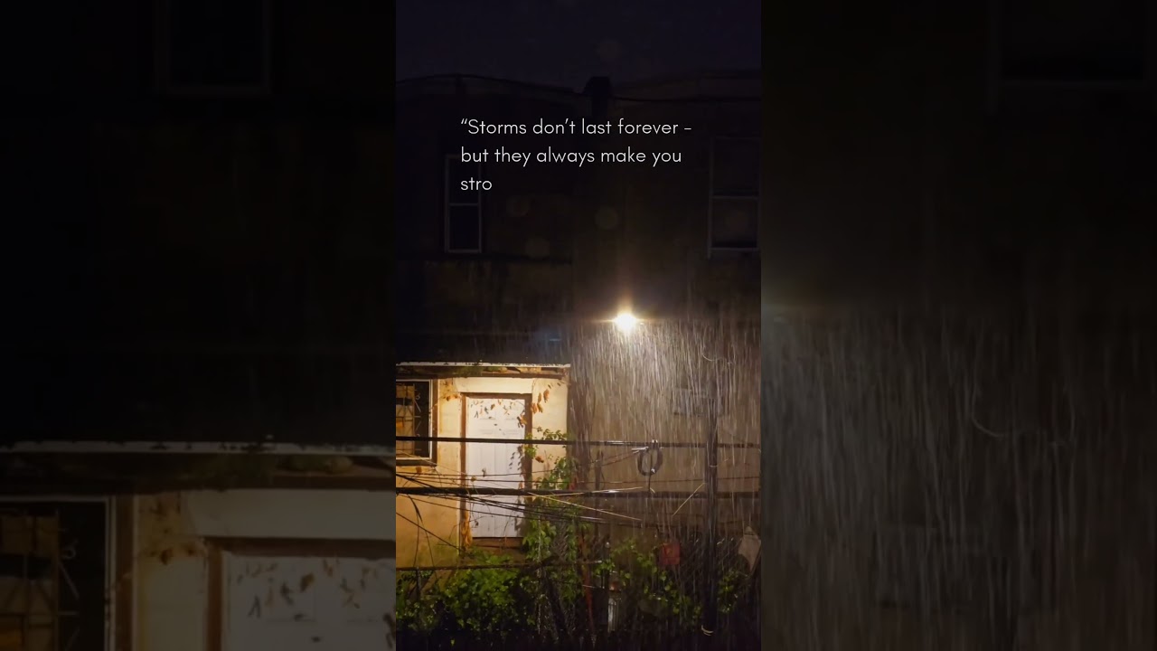 🌧️ Embrace the Storm | Motivational Quote to Change Your Life