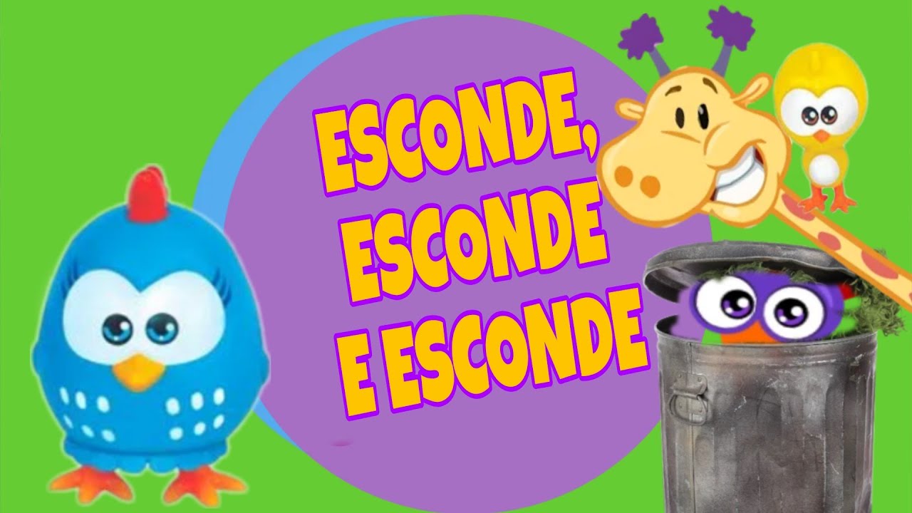 Galinha Pintadinha -  Esconde, esconde e Esconde | Historinha