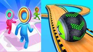 Layer man 3D vs Going Balls iOS Android HD Gameplay iOS14.27