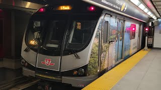 (Wrapped) (Slow) (Final 6 Car Set!) TTC 156 (Toronto Rocket) - 6131-6136 Departing Union