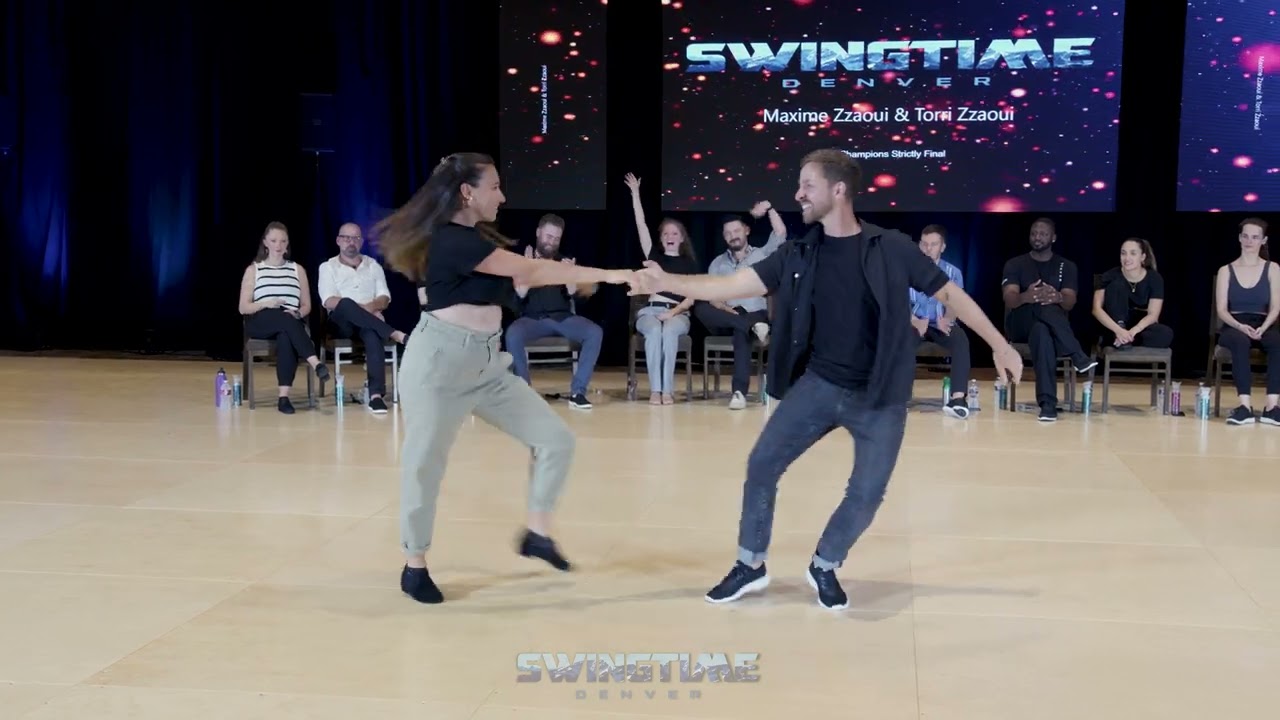 Maxime Zzaoui & Torri Zzaoui - 3rd place Champions Strictly Finals - SwingTime 2023