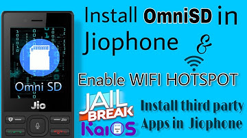 How to Install OmniSD & HOTSPOT in  LYF-f220b model step by step | TWP