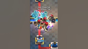 Can You Defend This Push!💀 #clashroyale #rizkigameon #guess #bome