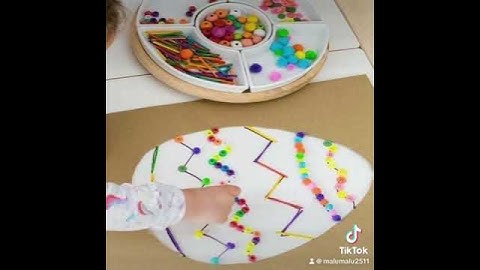 Sensory activities to improve fine motor skills and concentration
