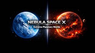 Cosmic Ice & Fire | Stunning Space Visuals for Relaxation and Deep Meditation