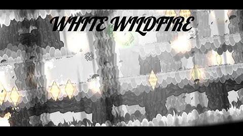 WHITE WILDFIRE FULL SHOWCASE (UNOFFICIAL BLACK BLIZZARD SEQUEL) | Geometry Dash