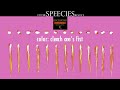 CLENCH ONE'S FIST(COLOR) COVERD BY  SPEECIES