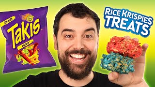 Making Takis Rice Krispie Treats | Will it Rice Krispie?