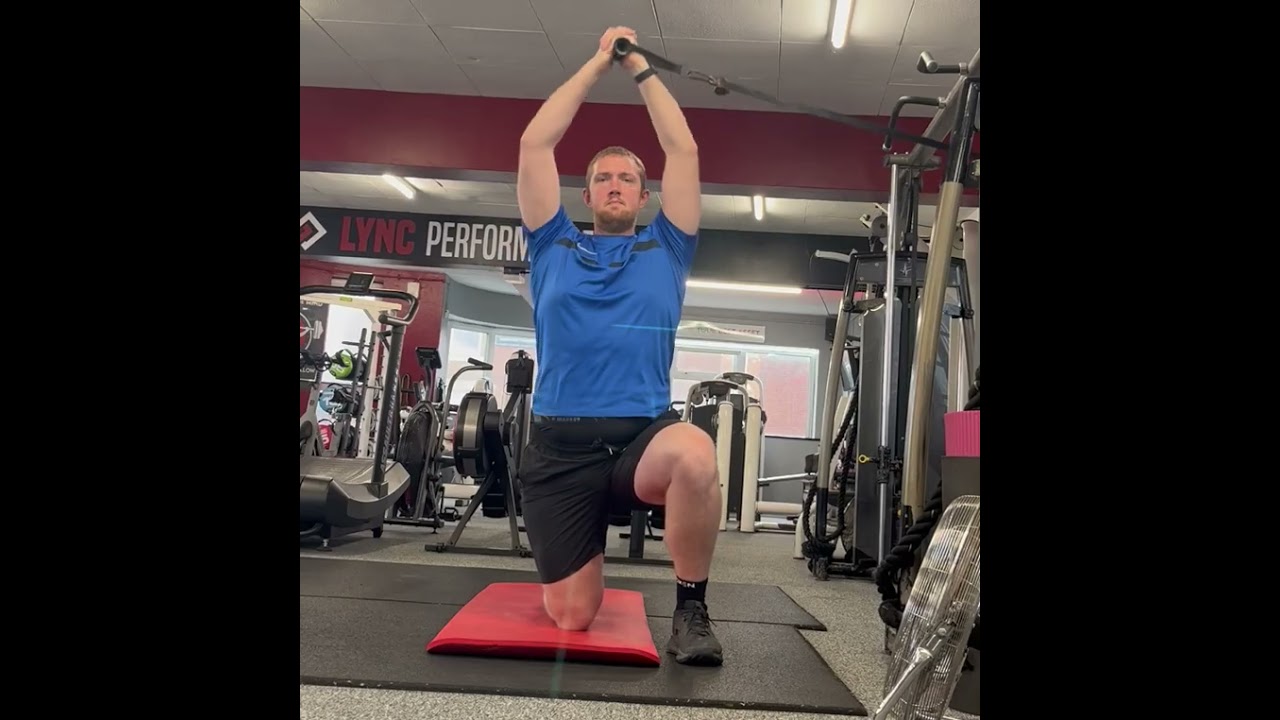 Overhead Pallof Press