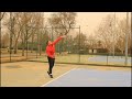 Saque de tenis slow motion