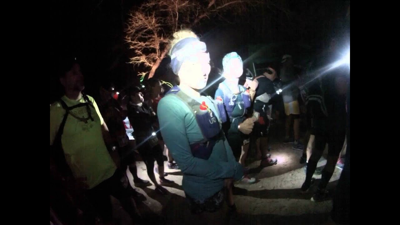 Start of Rocky Raccoon 50 miler YouTube