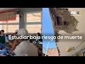 ¡A clases con casco! El peligroso riesgo de colapso en secundaria de Jojutla, Morelos