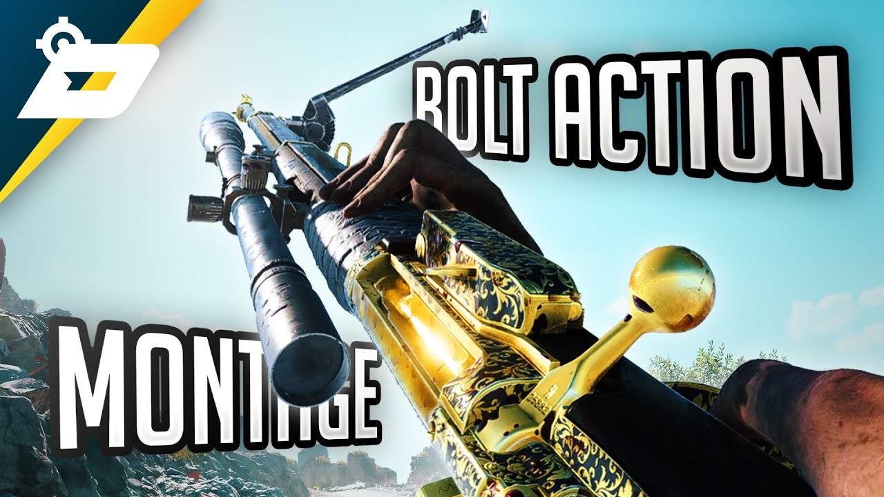 BOLT ACTION KING - Battlefield 5 Montage (bf5 Human Aimbot?)