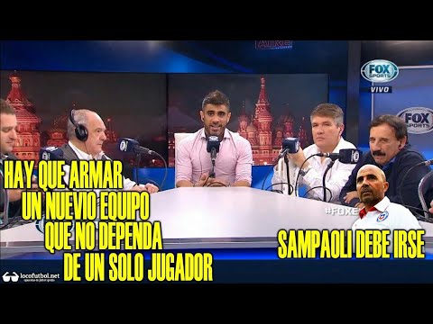 FOX SPORTS RADIO | 01 DE JULIO DE 2018 | SAMPAOLI DEBE IRSE | HAY QUE ARMAR UN NUEVO EQUIPO