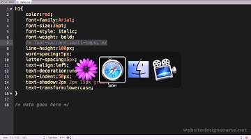05 CSS Font Text Properties