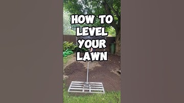 No More Uneven Ground! Tips for a Perfectly Level Lawn #lawncare #lawn #diy #garden #lawnleveling