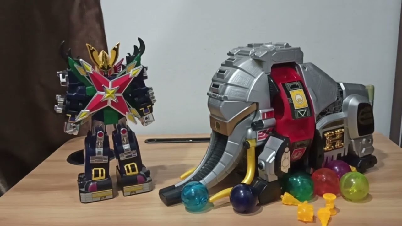 魔斗獅 アクションプラデラ Action Pladela Revolver Mammoth Ninpuu Sentai