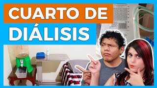 CUARTO de DIÁLISIS EN CASA 😃🏡 ¿CÓMO HACER UN CUARTO PARA DIÁLISIS? 🤔 Junica IRC
