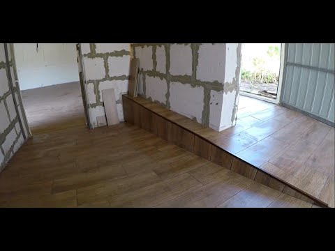 Tiling on an Incline