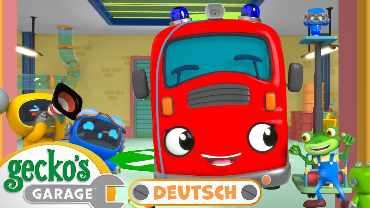 Fionas Supersirene｜20-minütige Zusammenstellung｜ Geckos Garage｜LKW für Kinder