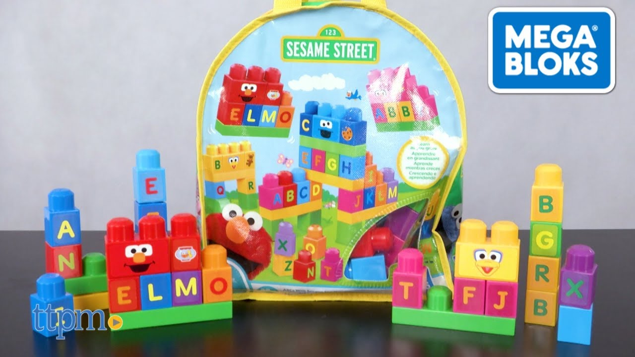 sesame street mega bloks