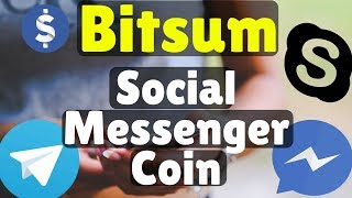 Social Messenger Based Coin?? Works with Telegram [Bitsum] screenshot 2
