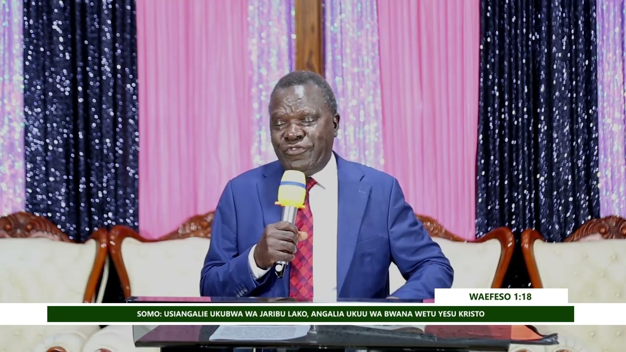 USIANGALIE UKUBWA WA JARIBU LAKO ANGALIA UKUU WA BWANA WETU YESU KRISTO || MCH.DKT.LEONARD MWIZARUBI