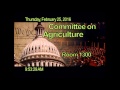 Subcommittee on Commodity Exchanges, Energy, and Credit RE: G-20 swap data reporting goals