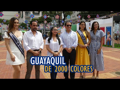 “GUAYAQUIL DE 2000 COLORES” PARA CELEBRAR A GUAYAQUIL | MALECÓN
