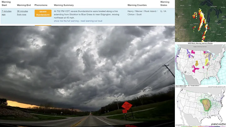 🔴 LIVE - STORM CHASING IN IOWA/ILLINOIS (4/16/24)