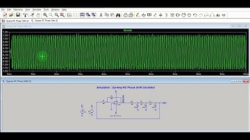 RC Phase Shift Oscillator Design & Simulation in LTSpice | Op-Amp Tutorial