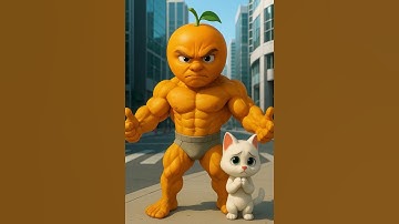 Mèo con và anh trai gặp lại con ma đầu trọc #shorts #cat #ai #meow #meo