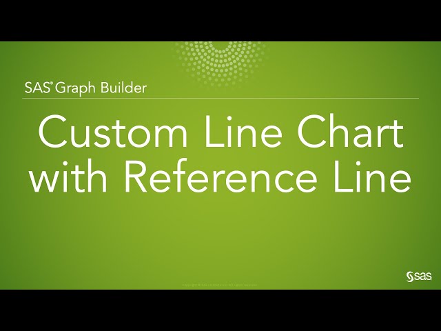 SAS Demo | SAS Graph Builder: Custom Line Chart with Reference Line