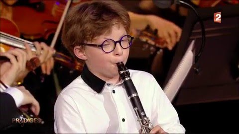 Marin Joue Concerto Pour Clarinette En La Majeur Prodiges 3 Youtube
