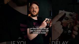 A reverb that does CHORUS? @KMAMachines Cirrus #effects #guitar #thepedalzone #didyouknow