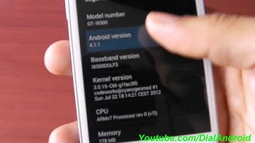 Install Jelly Bean Android 4.1 CM10 Preview on Galaxy S3 I9300