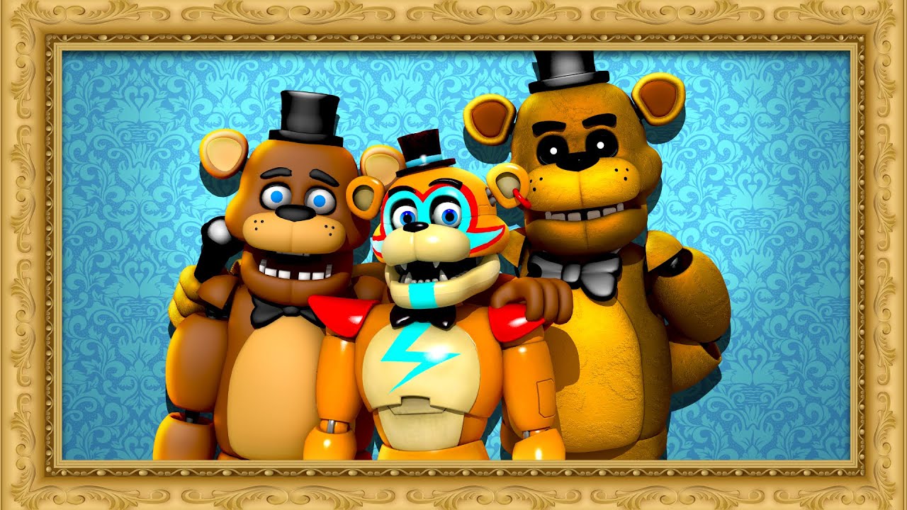 Fan art of freddy fazbear in kingdom hearts