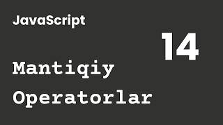 JavaScript Introduction | Lesson 14