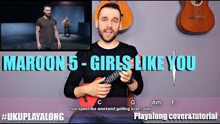 Download Maroon 5 - Girls like you Ukulele Cover Tutorial (lyrics|chords|MusicSheet) Mp3 Download Maroon 5 - Girls like you Ukulele Cover Tutorial (lyrics|chords|MusicSheet) Mp3