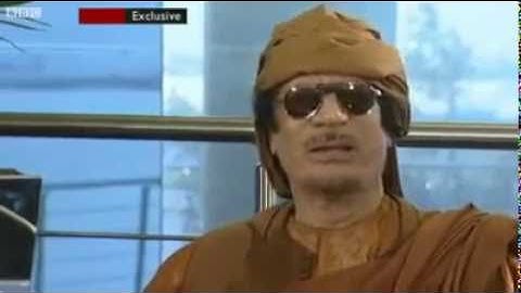 Gaddafi: What