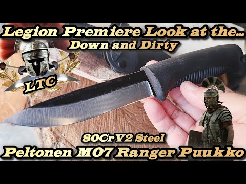 Legion Premiere Look at the Peltonen M07 Ranger Puukko in 80CrV2 steel