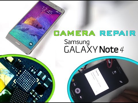 Samsung Galaxy Note 4 (N910f) Camera Failed Error Repair Hardware Issue / Naprawa kamera  | Selekt