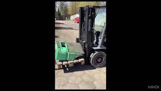 Toyota 8FDF25 2014 — Περονοφόρο ντίζελ 2.5t, Triplex 4.3m, Side Shift & Ζυγαριά