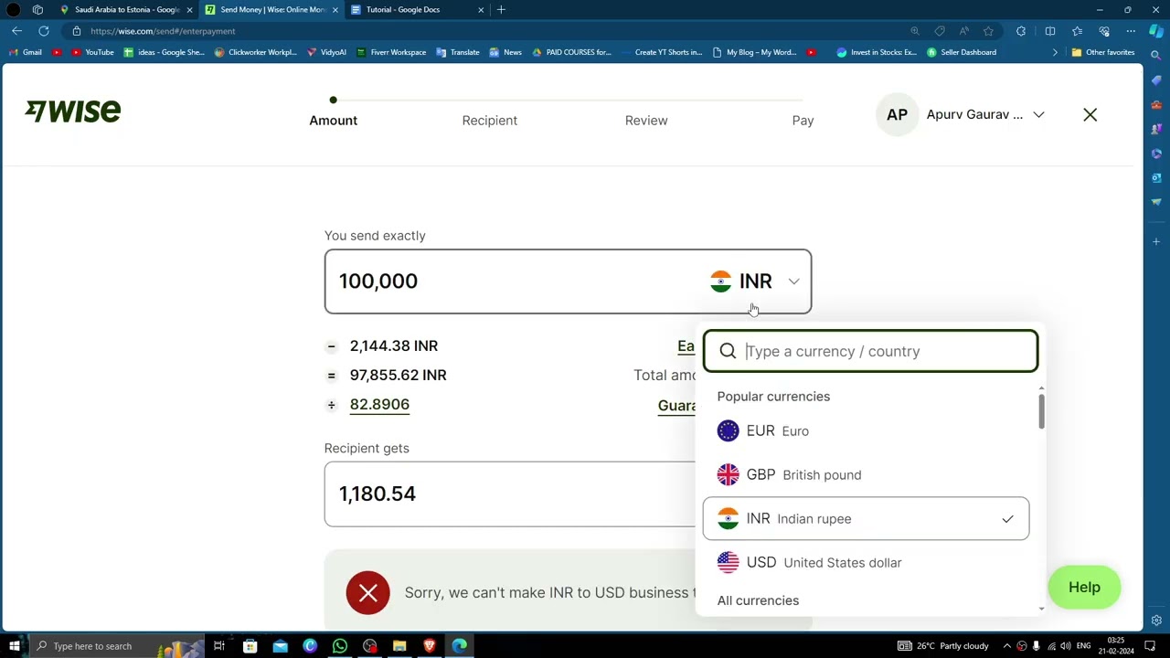 ✅ WISE: How To Transfer Money From Saudi Arabia To EquaTorial Guinea (Full Guide)