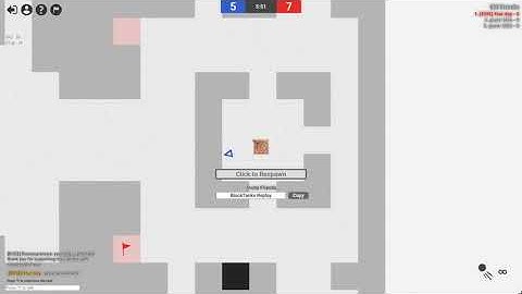 Capture The Flag Blocktanks Gameplay